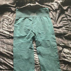 PINK VS Workout Leggings, color green
